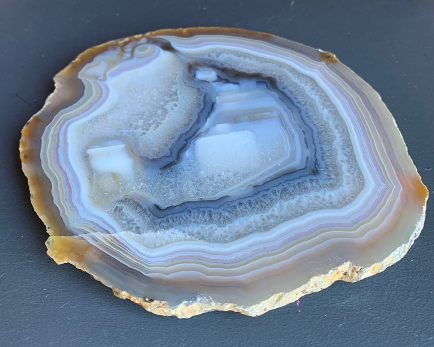 LARGE GEODE SLICE FOR TRIVET