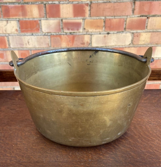 BRASS JAM POT