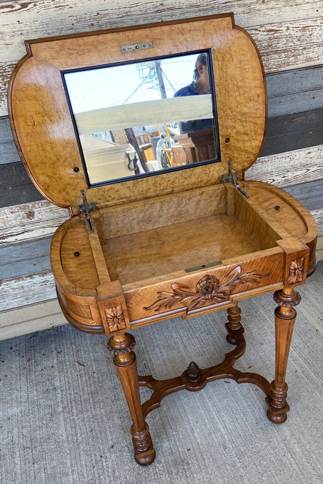 FANCY LOUIS XV WORK TABLE - AS FOUND