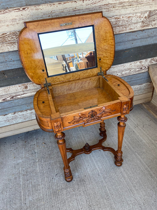 FANCY LOUIS XV WORK TABLE - AS FOUND