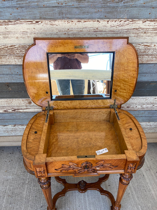 FANCY LOUIS XV WORK TABLE - AS FOUND