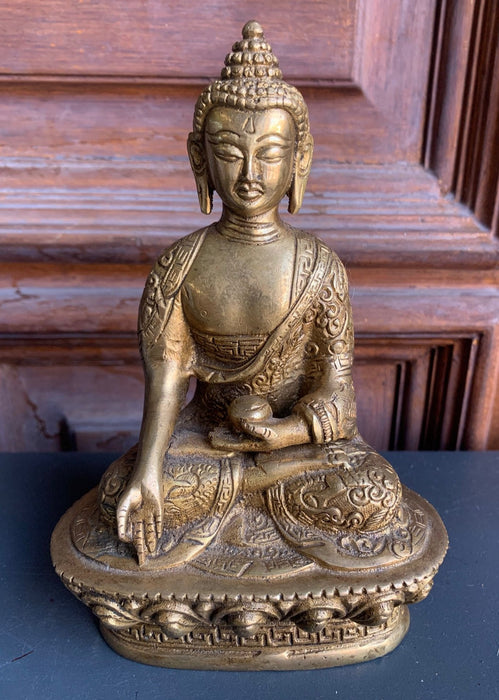 BRIGHT BRONZE SMALL BUDDHA