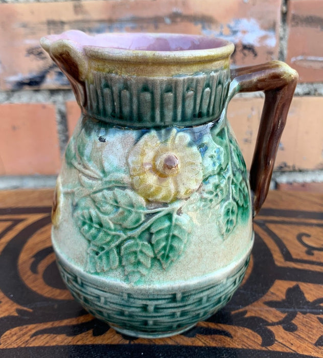 MAJOLICA TINY PITCHER