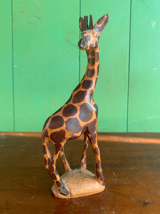 SMALL WOOD GIRAFFE