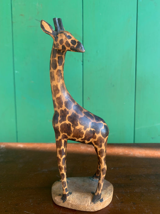 SMALL WOOD GIRAFFE
