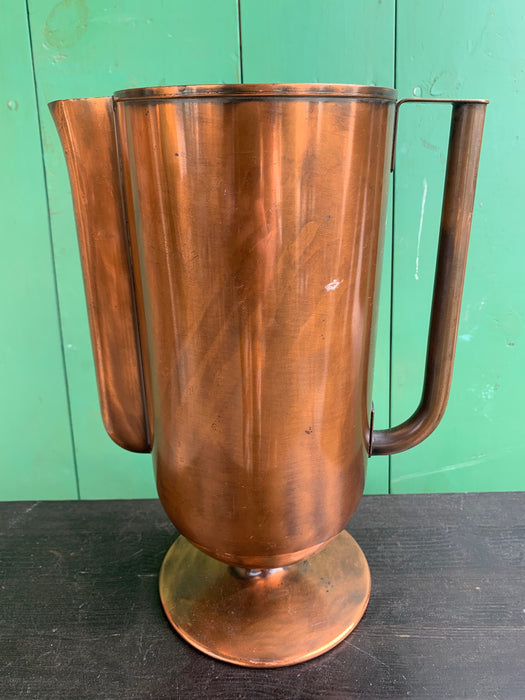 TALL COPPER PITCHER