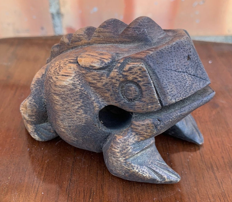 WOOD FROG MUSICAL INSTRUMENT