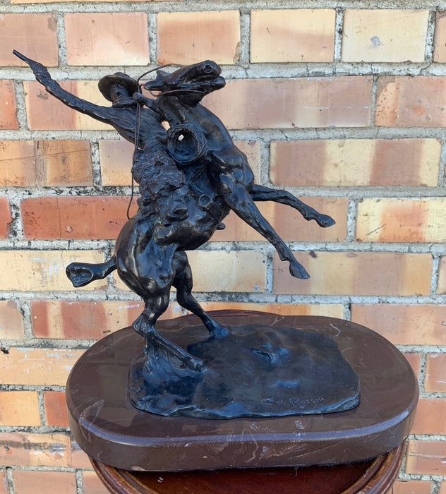 BRONZE COWBOY RESTRIKE-RUSSELL