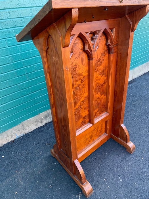 19TH CENTURY PINE LECTURN