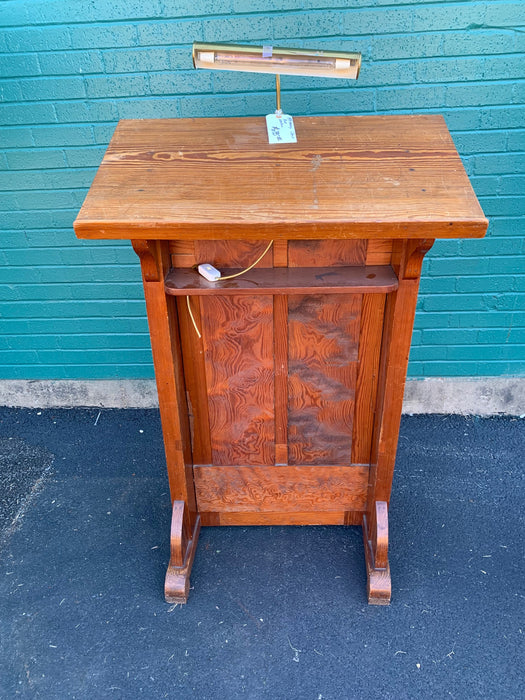 19TH CENTURY PINE LECTURN