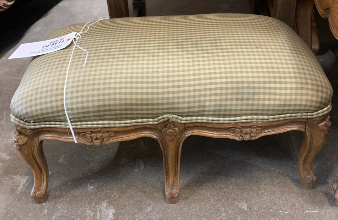 SMALL LOUIS XV UPHOLSTERED STOOL