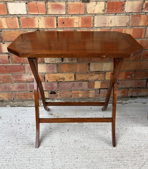 SMALL X FORM MAHOGANY TABLE