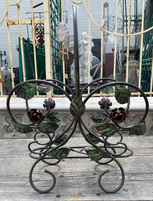 IRON ROSE DECORATION MAGAZINE RACK