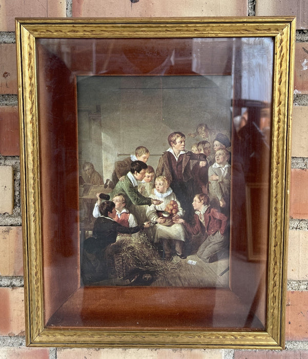 GLT FRAMED SHADOW BOX WITH PICTURE OF CHILDREN