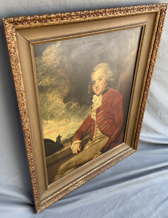 MEDIUM GOLD FRAME WITH REPRODUCTION MASTERPIECE