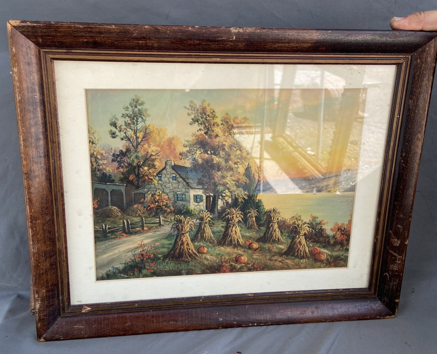 FALL COUNTRY HARVEST PRINT