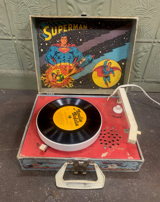 SUPERMAN RECORD PLAYER