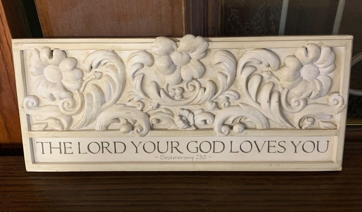 GOD LOVES YOU PLAQUE