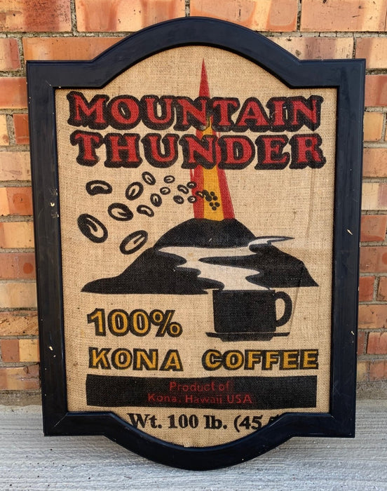 FRAMED MOUNTAIN THUNDER COFFEE BAG