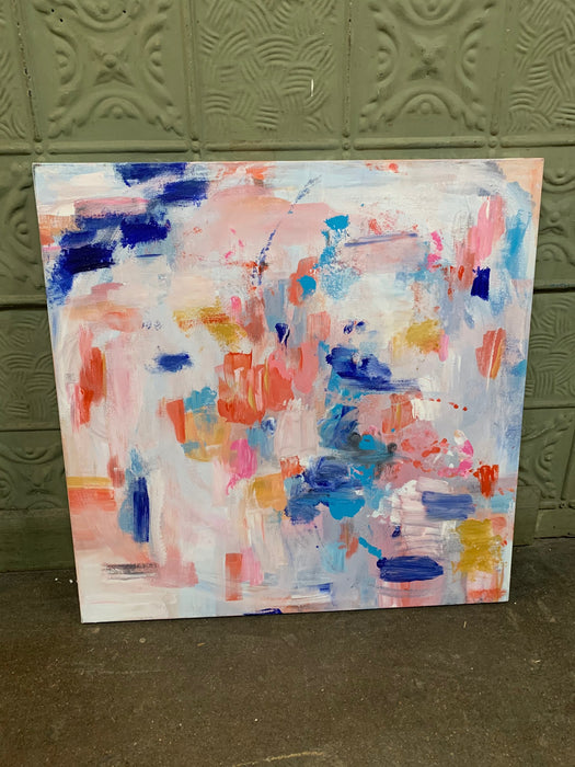 ABSTRACT PAINTING ON CANVAS