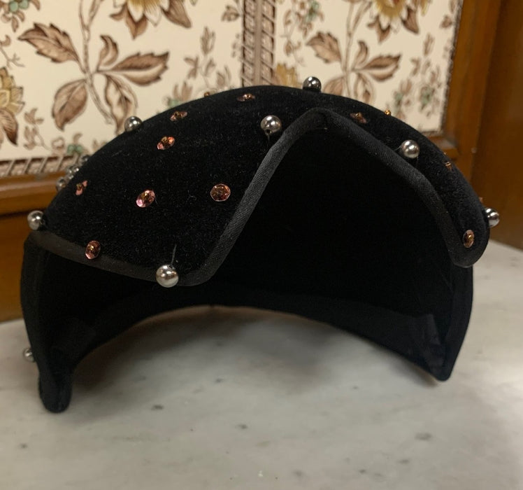 VINTAGE FRENCH BEADED JACOMET HAT