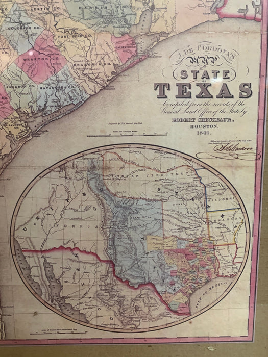 STATE OF TEXAS MAP