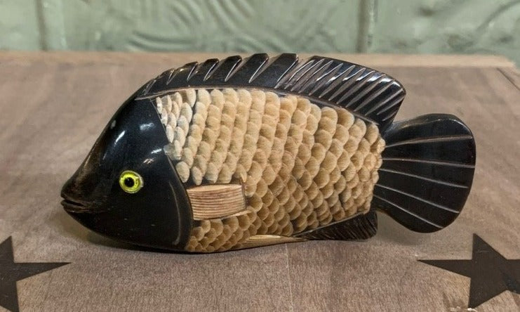 CARVED HORN FISH