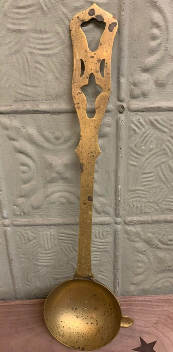 ANTIQUE BRASS LADLE