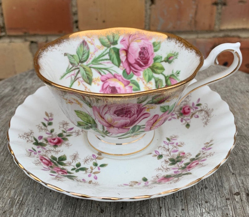 ROYAL ALBERT ROSES CUP AND SAUCER