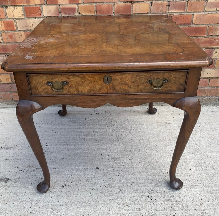 QUEEN ANNE LEG SIDE TABLE - NOT OLD