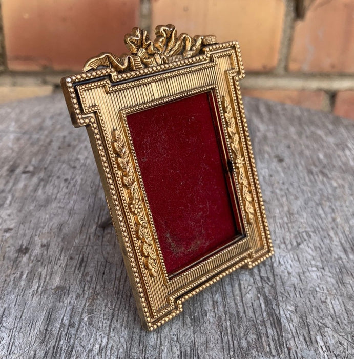 TINY LOUIS XVI BRASS FRAME