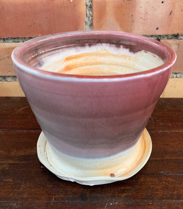 HAND THROWN PLANTER POT