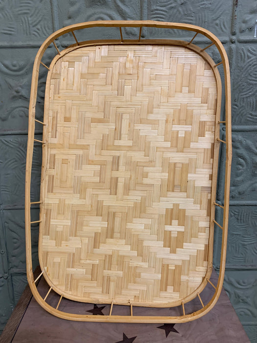 WOVEN BAMBOO TRAY