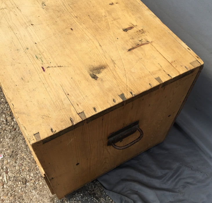 DOVETAILED PINE 2 DRAWER LOW CHEST