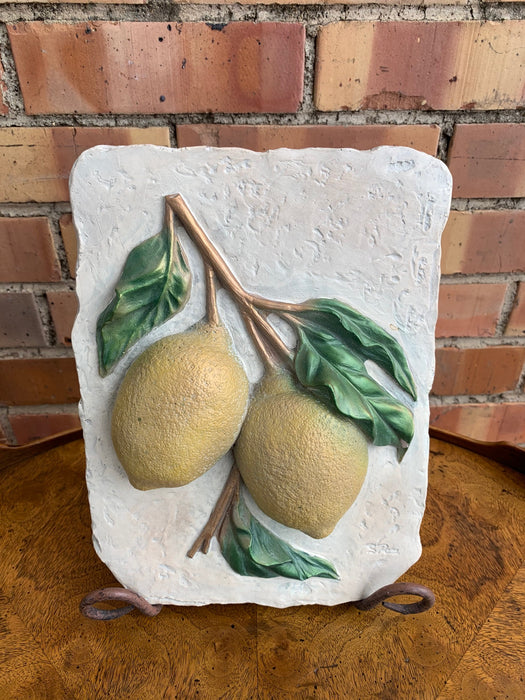 LEMON PLAQUE