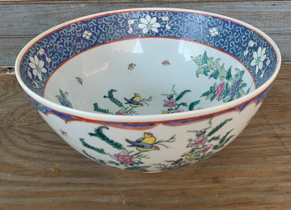 LARGE CHINESE SERVING BOWL