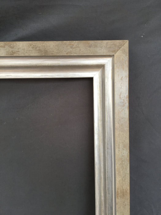 LARGE BRUSHED SILVER FRAME 1 of 2