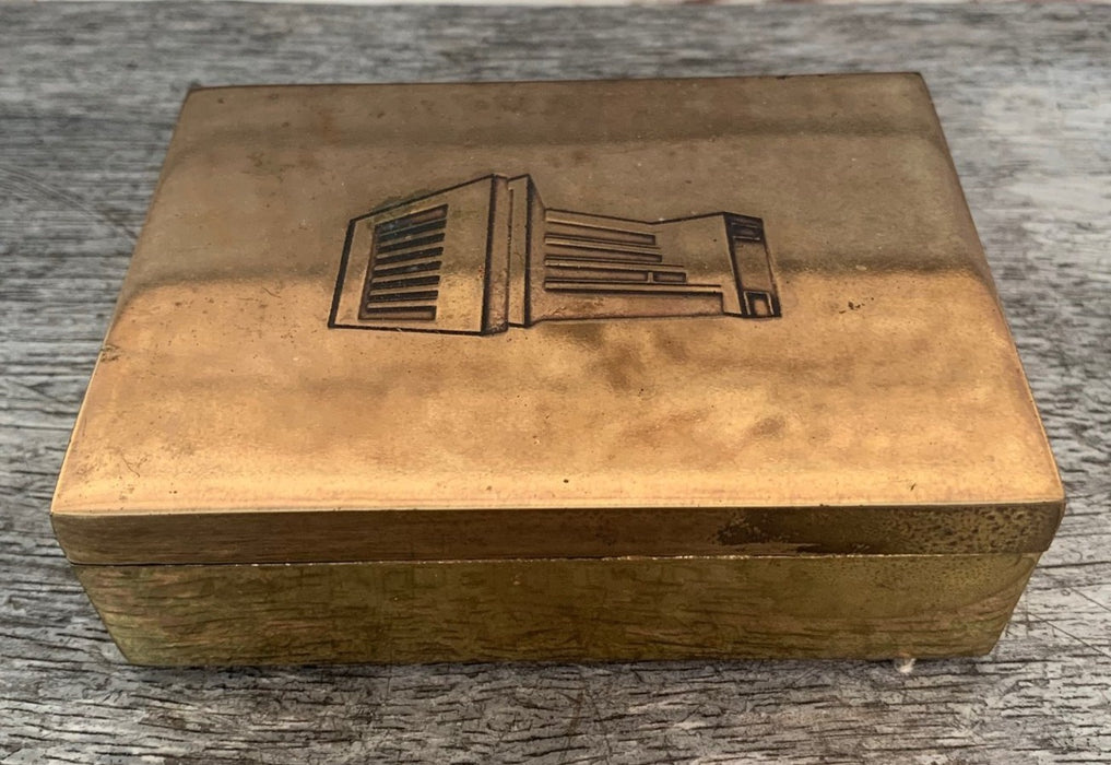 SMALL BRASS BOX