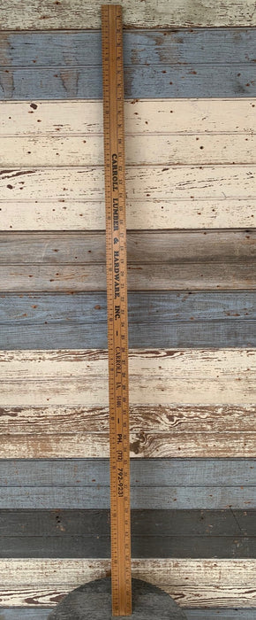 CARROLL HARDWARE LARGE 4' RULER