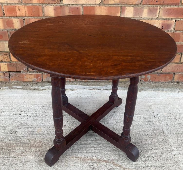 ROUND OAK 1920'S LOW TABLE