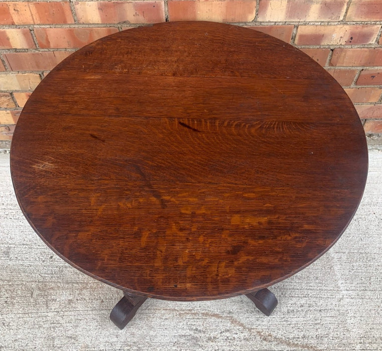 ROUND OAK 1920'S LOW TABLE