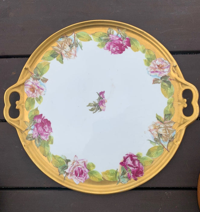 LARGE LIMOGES ROUND PLATTER