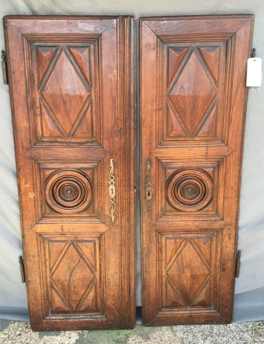 PAIR OF LOUIS XIII PERIOD DOORS