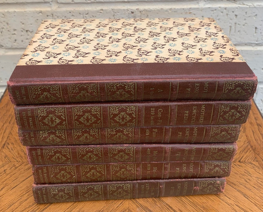 SET OF 6 MOTHER'S ENCYCLOPEDIAS