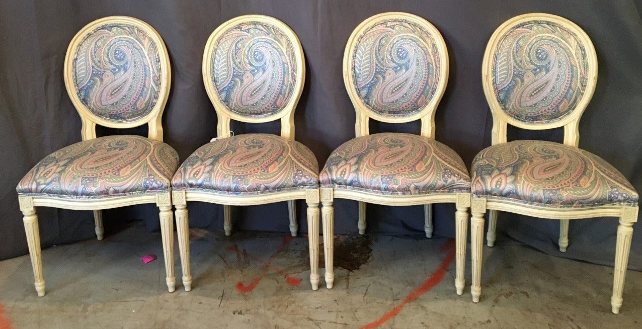 PAIR ONLY OF LOUIS XVI CHAIRS
