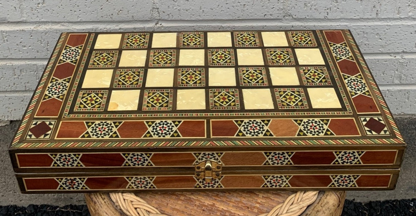 BACKGAMMON INLAID GAME