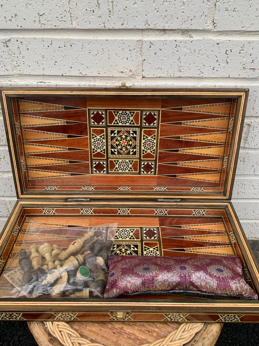 BACKGAMMON INLAID GAME