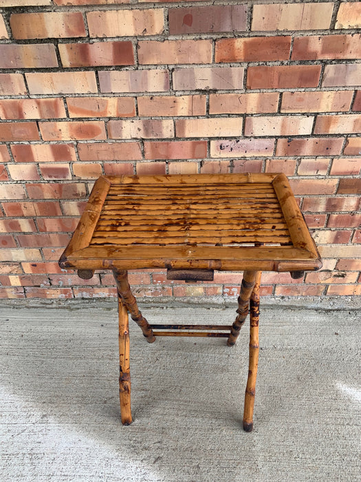 FOLDING BAMBOO TABLE