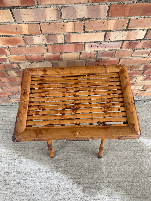 FOLDING BAMBOO TABLE