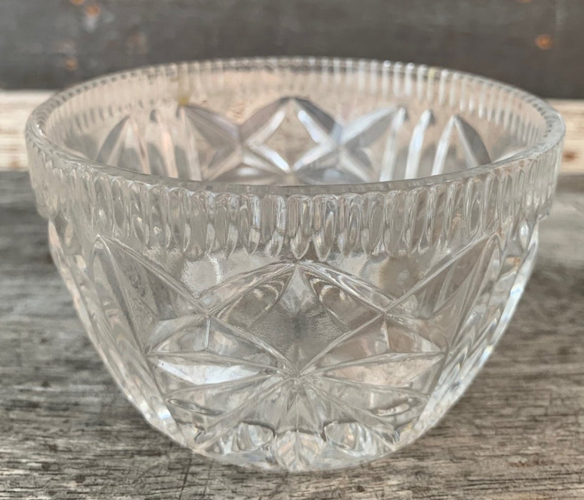 SMALL PRESSED GLASS BOWL